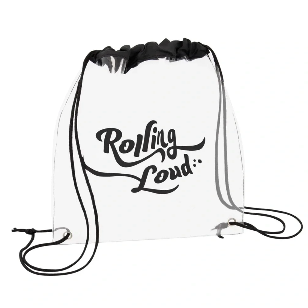 Rolling Loud | CLEAR BAG CINCHED BACK PACK - FESTIVAL APPROVED